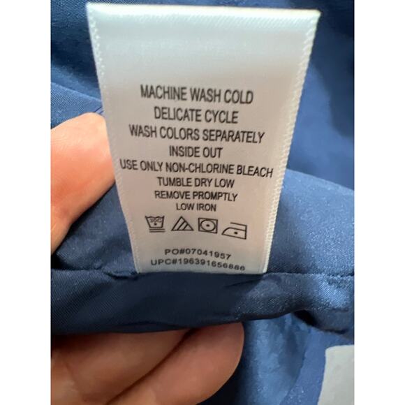 Jessica London Womens Plus Size 18W Bi-Stretch Blazer Navy Blue NWOT $149 - Picture 9 of 11